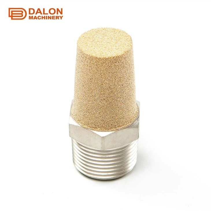 Sintered Bronze Brass Gas Muffler Silencer