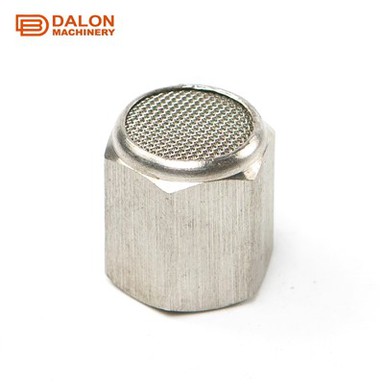 صدا خفه کن سیم متخلخل BSP NPT